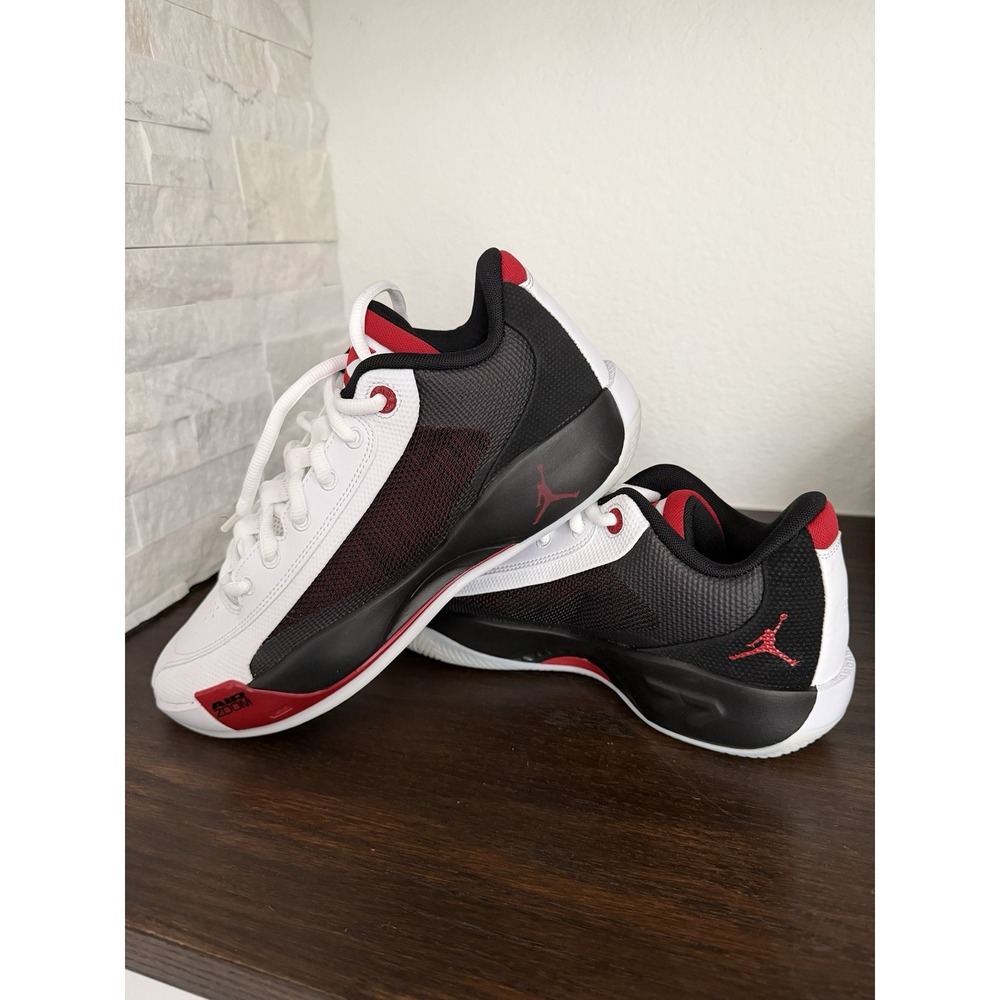 Jordan Luka .77 Mens Basketball Shoes White Gym Red Black HF0806-101 Size 10